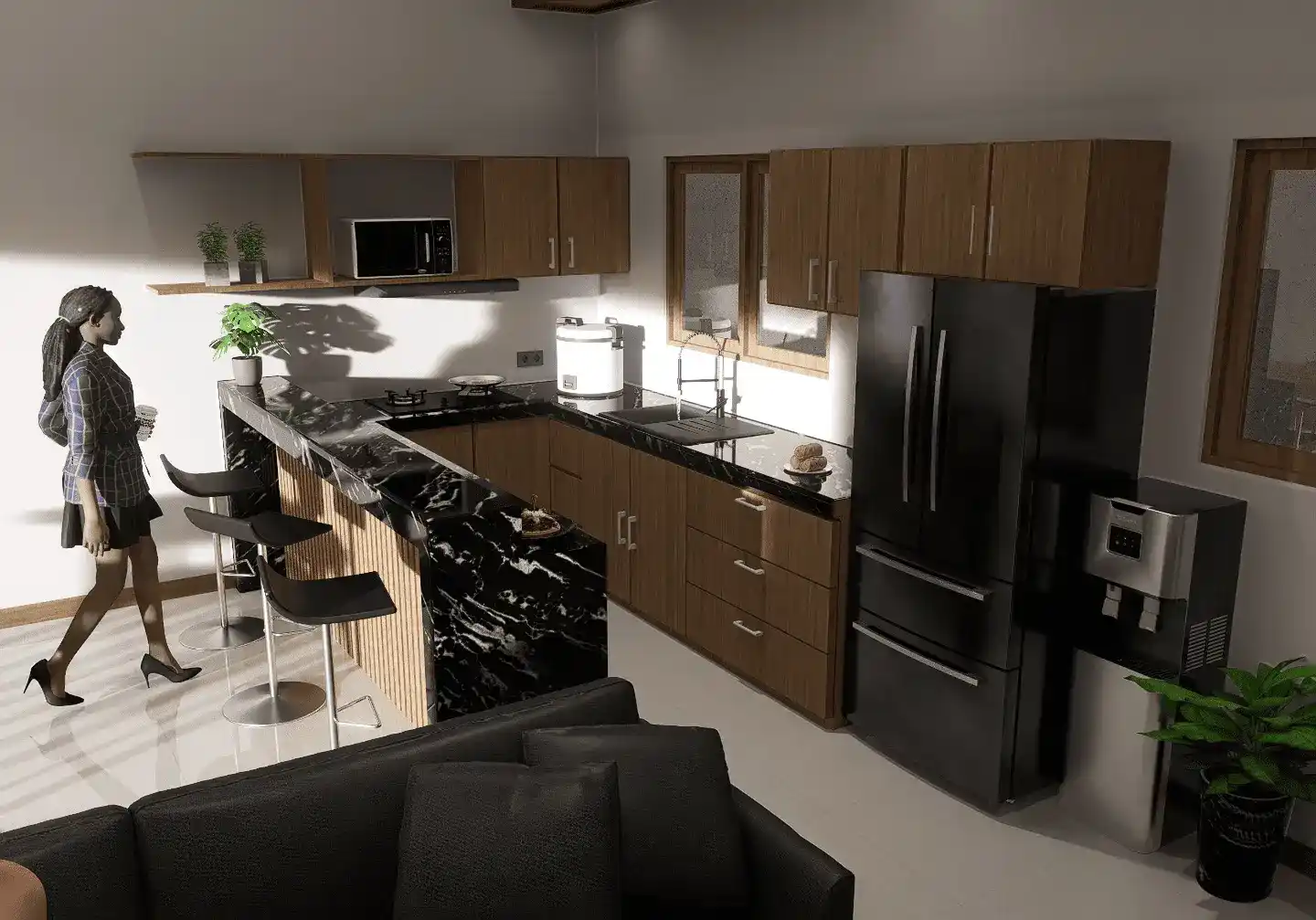 Kitchen Hestudio Image